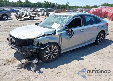 2023 Honda Civic Ex /Ex W/O Bsi z USA, uszkodzony, nr VIN 2HGFE1F7XPH300979